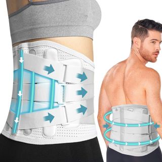 Faja lumbar con Soporte de Aluminio para Espalda