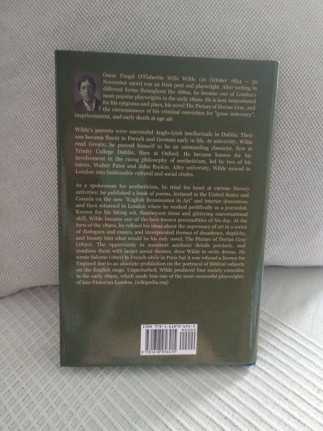 The picture of Dorian Gray. Oscar Wilde