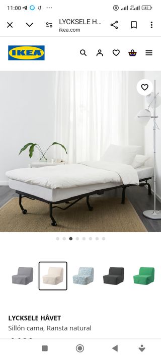 SILLÓN CAMA IKEA