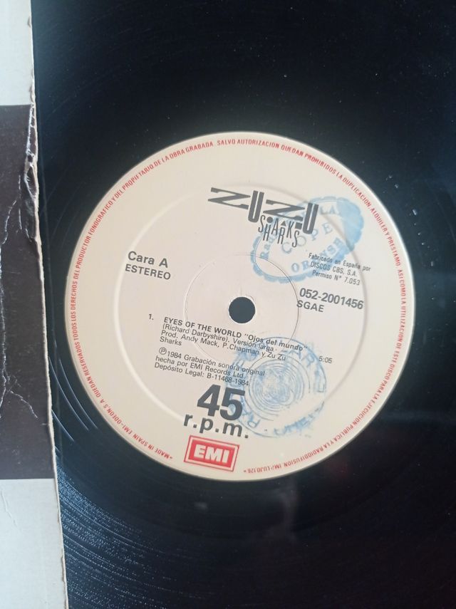 Zu Zu Sharks-- Eyes of the World