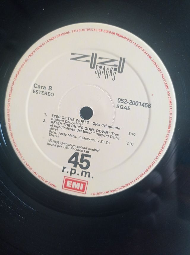 Zu Zu Sharks-- Eyes of the World