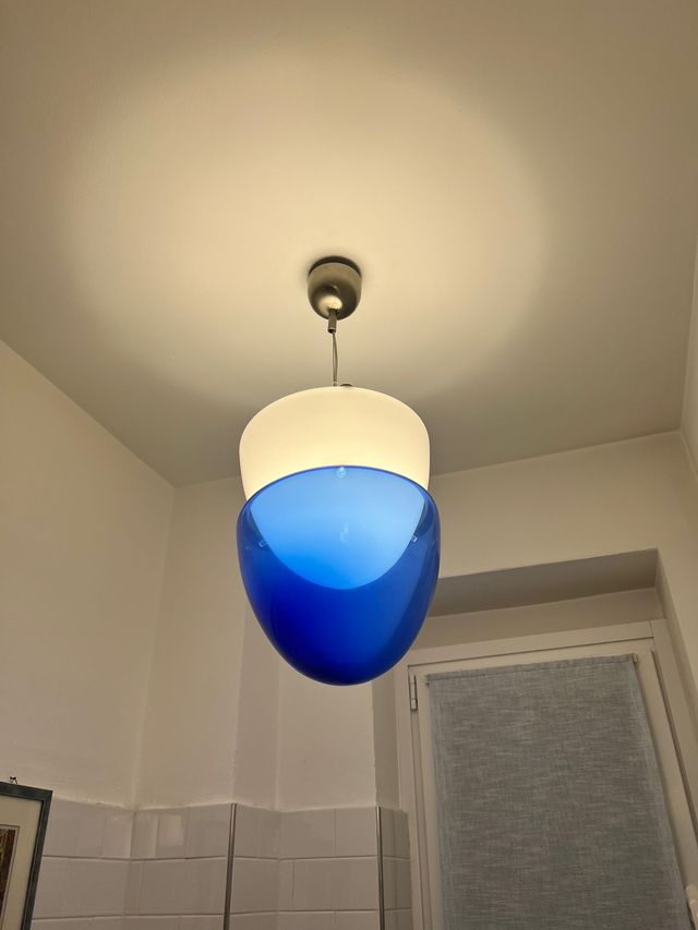 Lampadario La Murrina in vetro soffiato