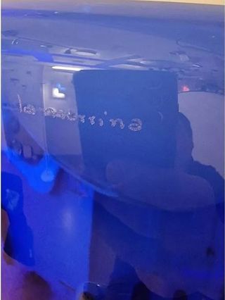 Lampadario La Murrina in vetro soffiato