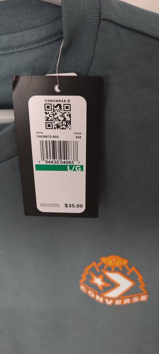 Camiseta converse sin estrenar, EEUU