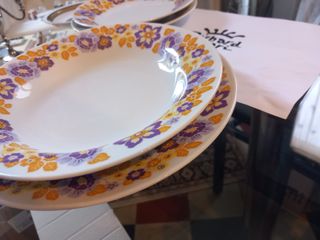 RICHARD GINORI n. 4 piatti collezione "Fiori"
