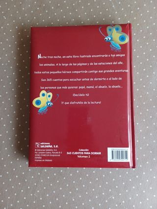 Libro  365 cuentos para dormir