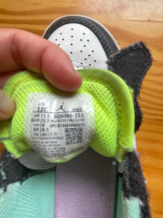 ZAPATILLAS JORDAN MID 1 talla 29,5