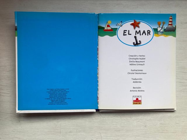 Libro diccionario de los peques: El Mar
