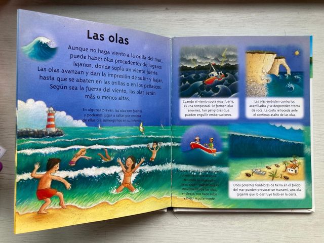 Libro diccionario de los peques: El Mar