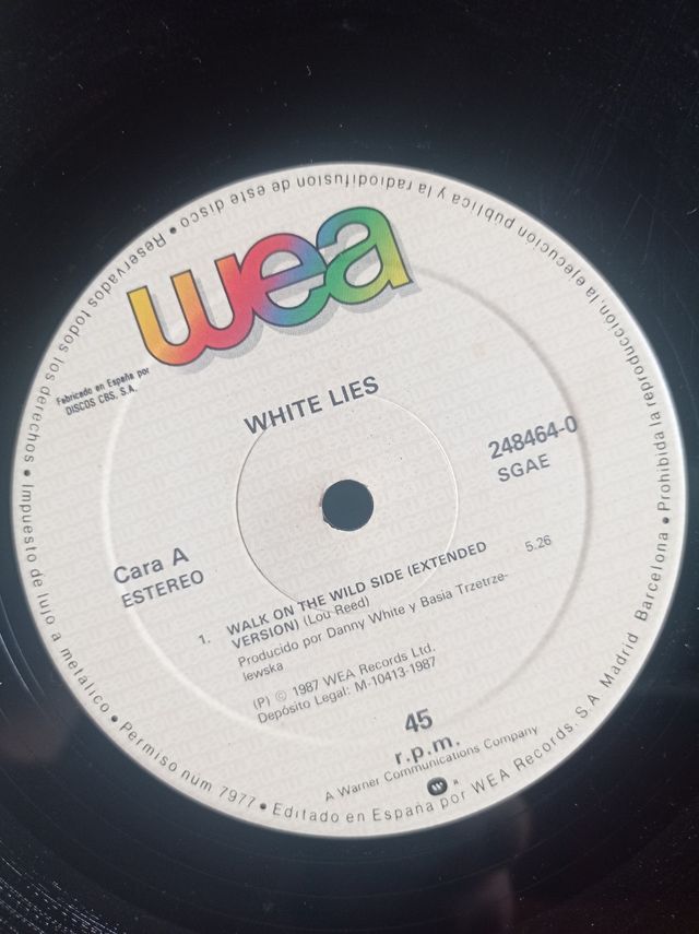 White Lies--Walk on the Wild side