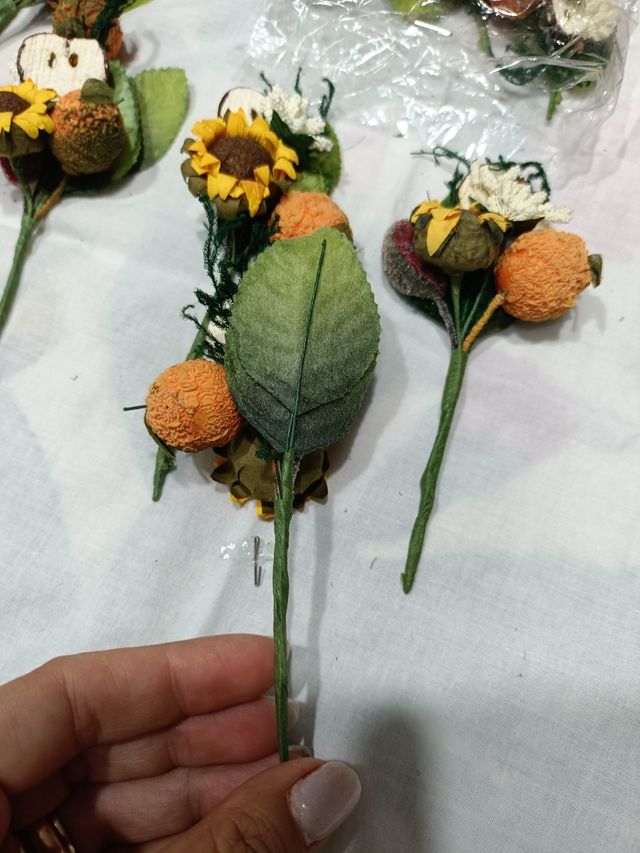 Fiori artificiali 40 pezzi