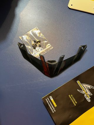 Extensao pala capacete Scorpion VX15