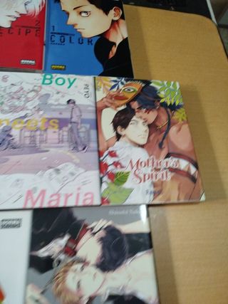 Lote 7 libros anime manga + 3 REGALO!!!