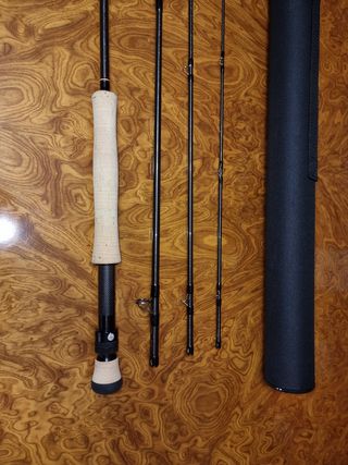 Caña pesca con mosca Redington.