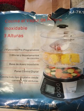Cocina al vapor