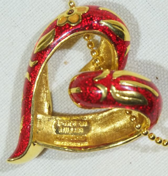 Collana pendente Vintage americana Nolan Miller