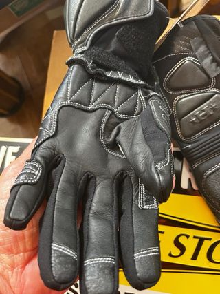 Luvas moto em pele genuína Harissons