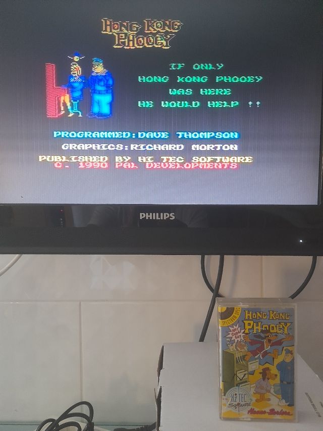 HONG KONG PHOOEY ZX SPECTRUM ( FUNCIONA )