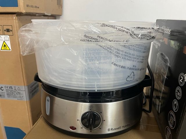 VAPORERA RUSELL HOOBS COOK&HOME INOX