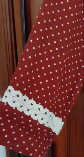 Vestido de bolinhas da Maria Catita