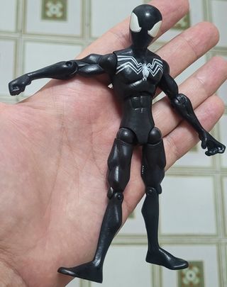 14cm 2008 Spider-Man Black Spectacular Spiderman 