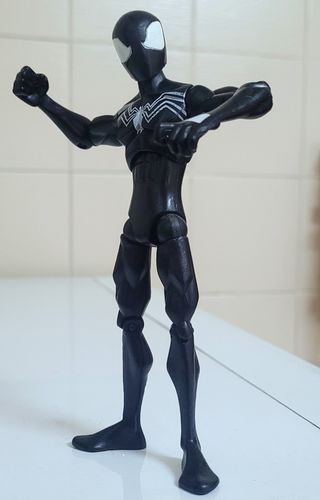 14cm 2008 Spider-Man Black Spectacular Spiderman 