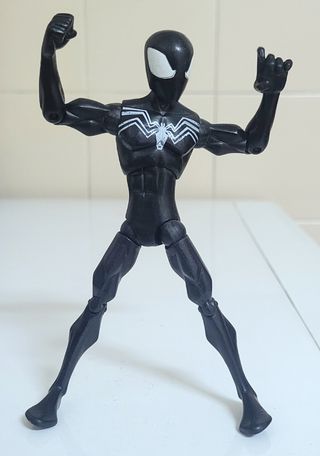 14cm 2008 Spider-Man Black Spectacular Spiderman 