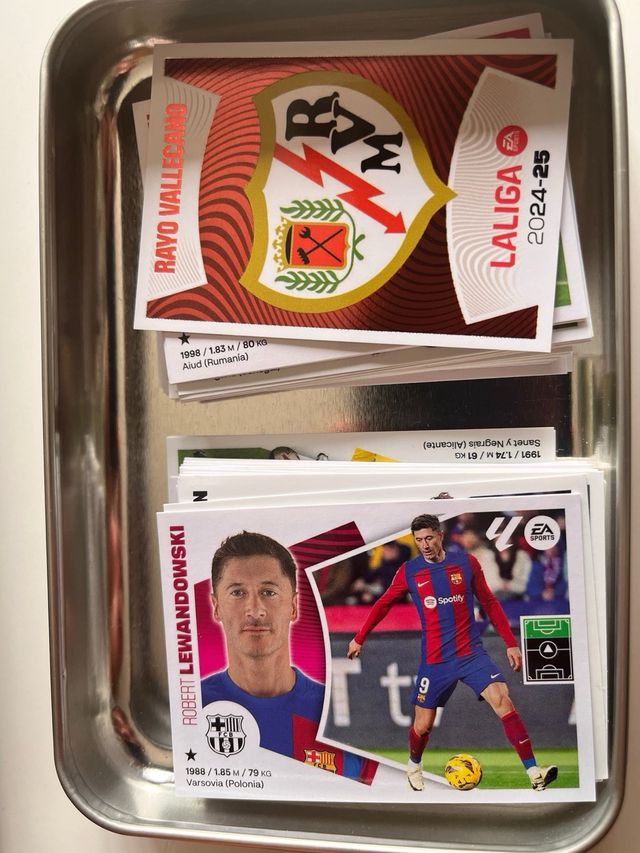 Lote 30 Cromos Liga ESTE 2024 2025
