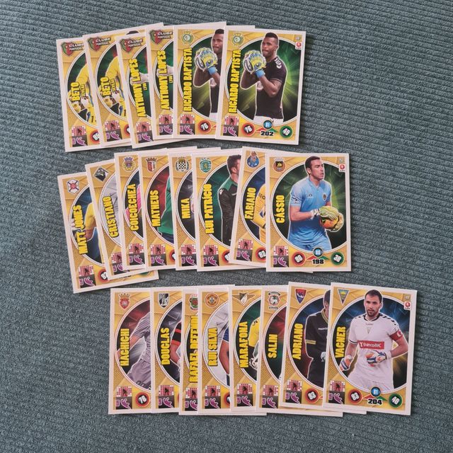 22 cromos futbol Adrenalyn XL 2014-2015