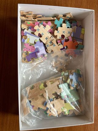 2 Puzzles de madera Peppa Pig - Educa