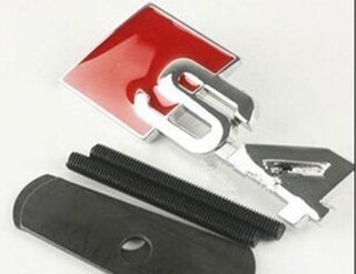 Emblema insignia audi quattro cromado