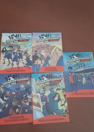 Libros Superjusticieros del fútbol