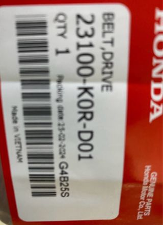 23100-K0R-D01 CINGHIA ORIGINALE SH 125 20/24