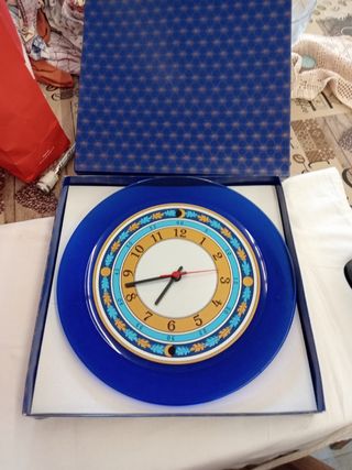 orologi in vetro da parete con scatola nuovo