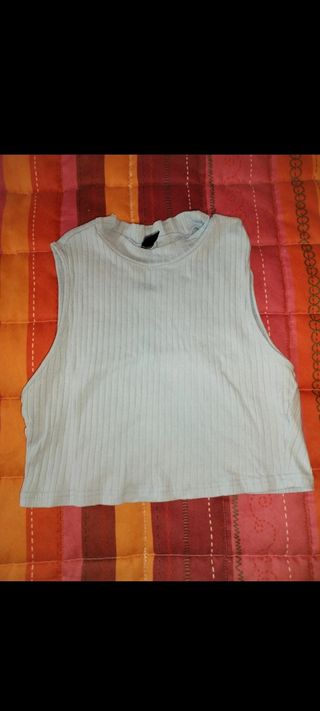 Top azul bebe