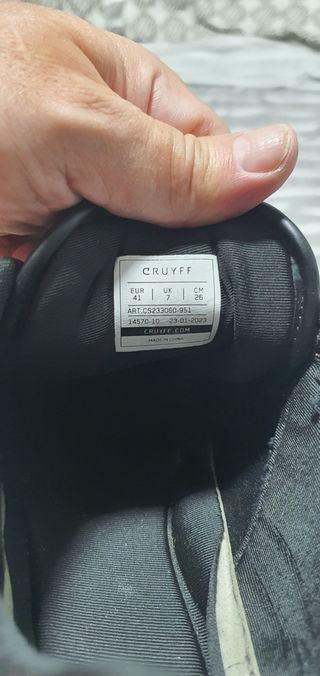 Bambas Cruyff negras