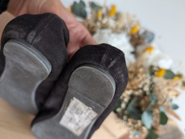 *-60% Bailarinas Ante Pedrería T.37*