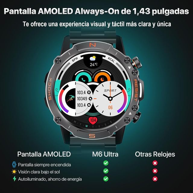 URGE Smartwatch WalkerFit M6 Pro