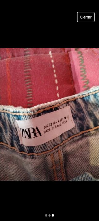 Vaqueros cortos Zara