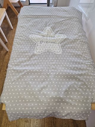 Edredón-nórdico de cuna con protectores