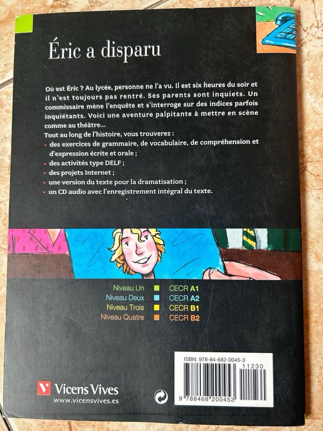 Libro Éric à disparu