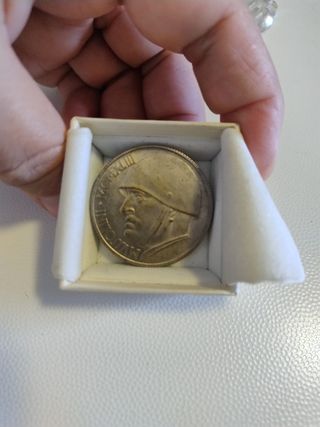 Moneta 20 lire Mussolini