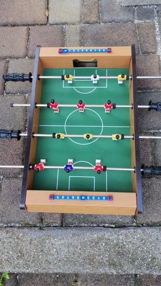 Calcetto balilla da tavolo