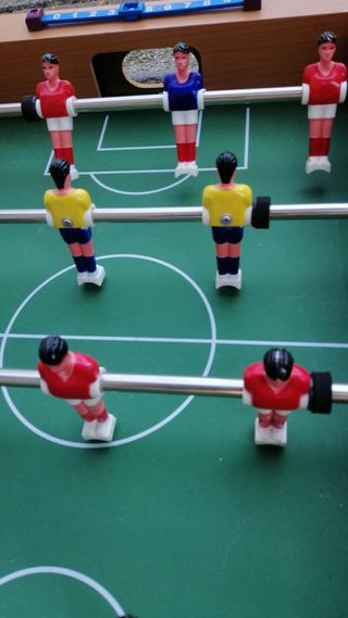 Calcetto balilla da tavolo