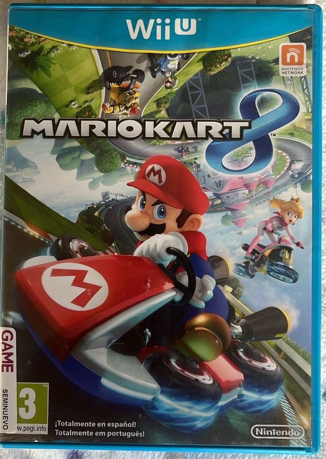 Videojuego mario kart 8
