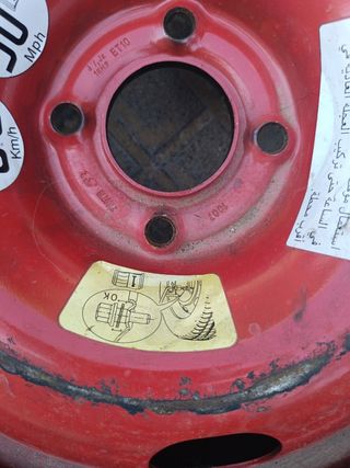 Neumático de recambio