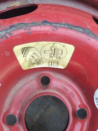 Neumático de recambio