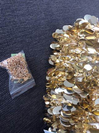 Bolsito fiesta dorado