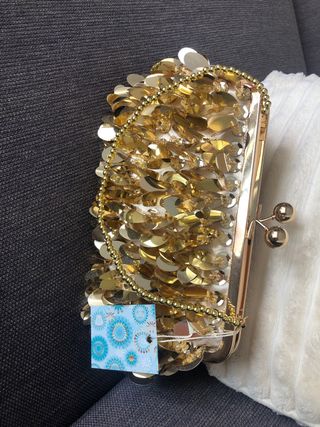 Bolsito fiesta dorado