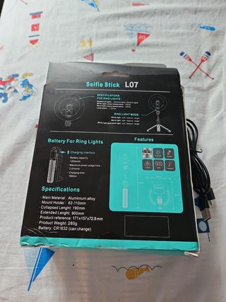 NUEVO, Aro y tripode palo selfie